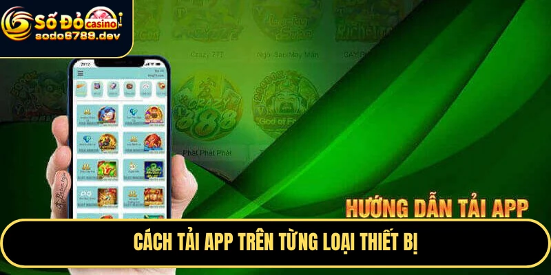 Tải App Sodo6789 - Trải Nghiệm Cá Cược An Toàn, Tiện Lợi 6 Cách tải app trên từng loại thiết bị